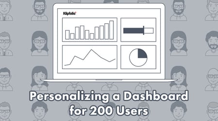 Personalizing Dashboard for 200 Users