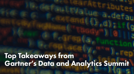 Top Takeaways from Gartner Data Analytics Summit Banner