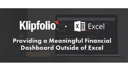 Excel Financial Dashboard Banner
