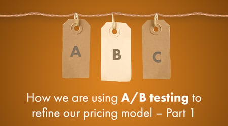 Startup Founder A B Testing Our Pricing Model