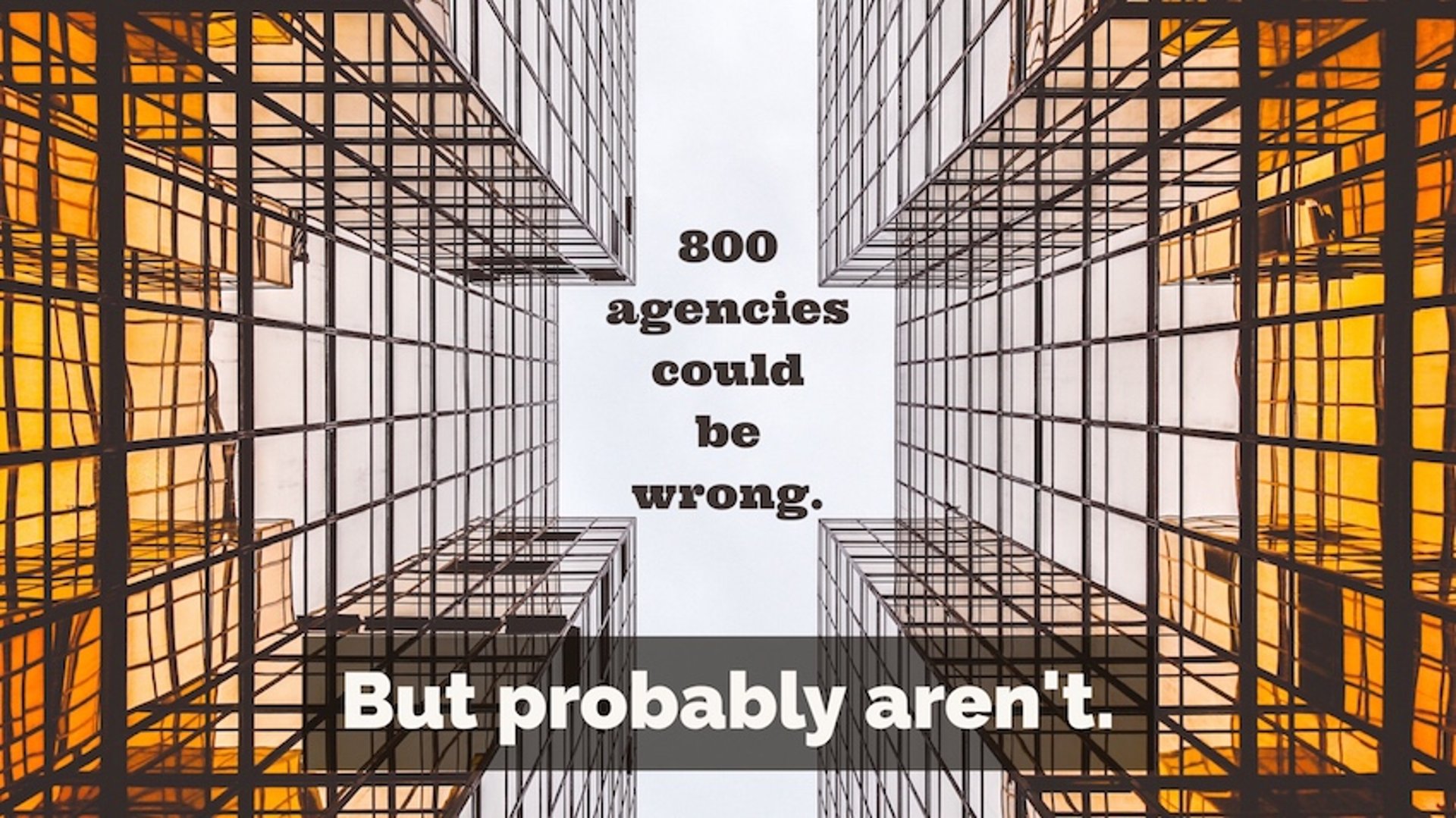 5 common dashboards among over 800 digital agencies
