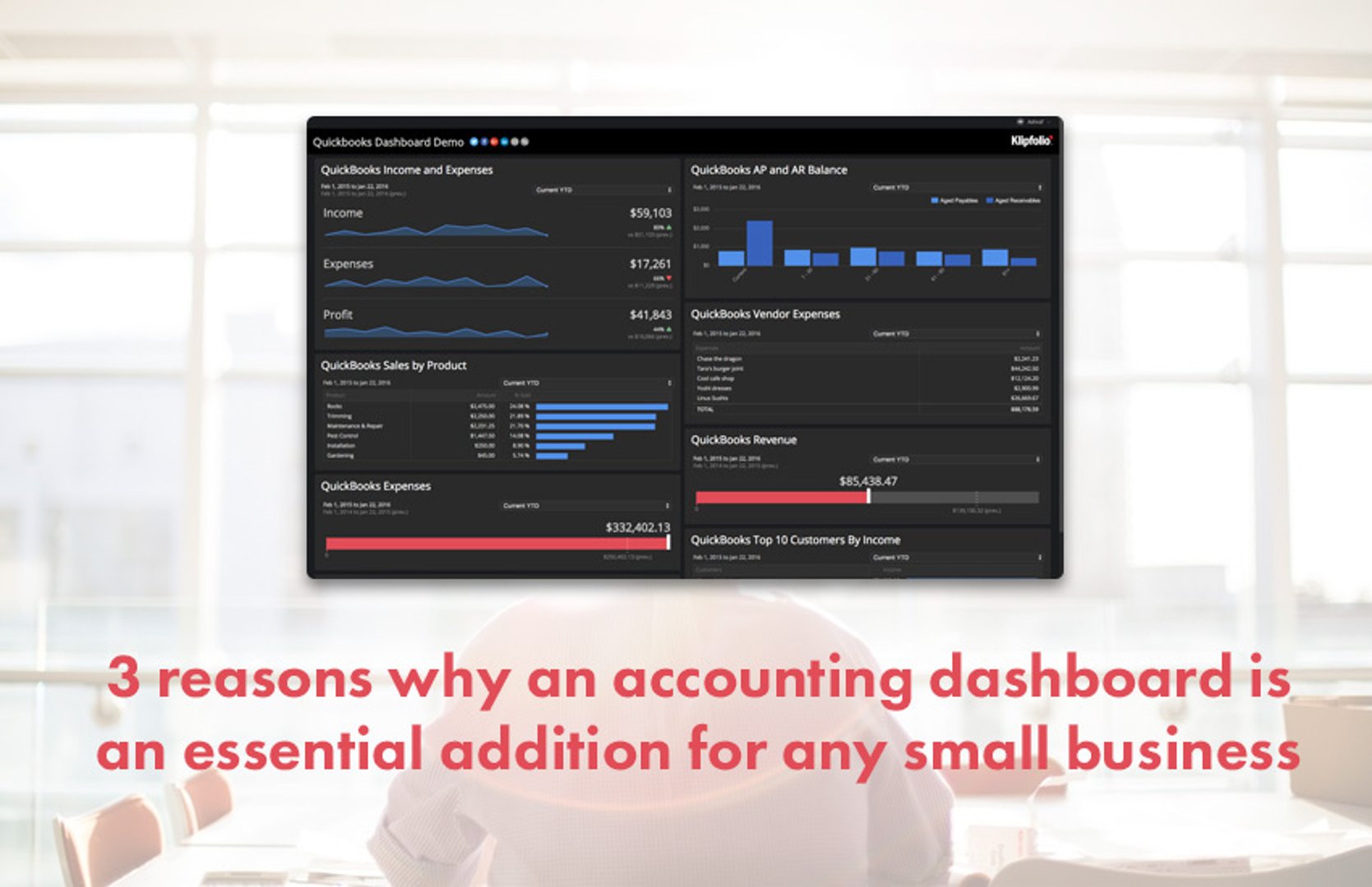 3 Reasons for An Accounting Dashboard