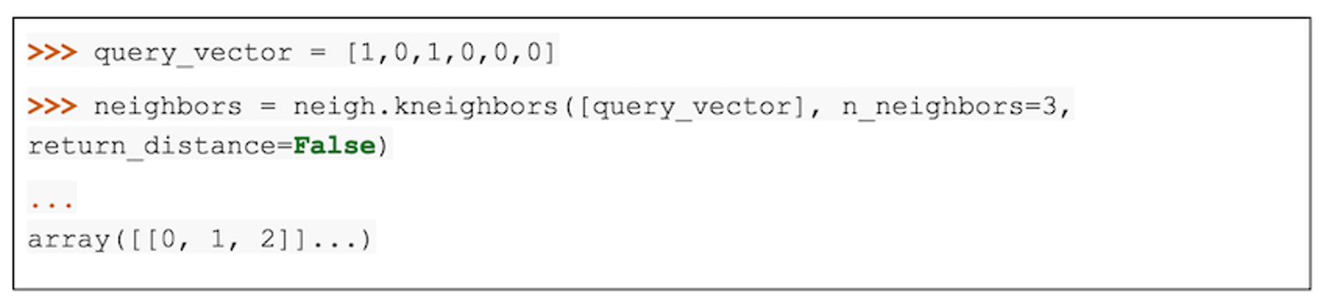 Query Vector