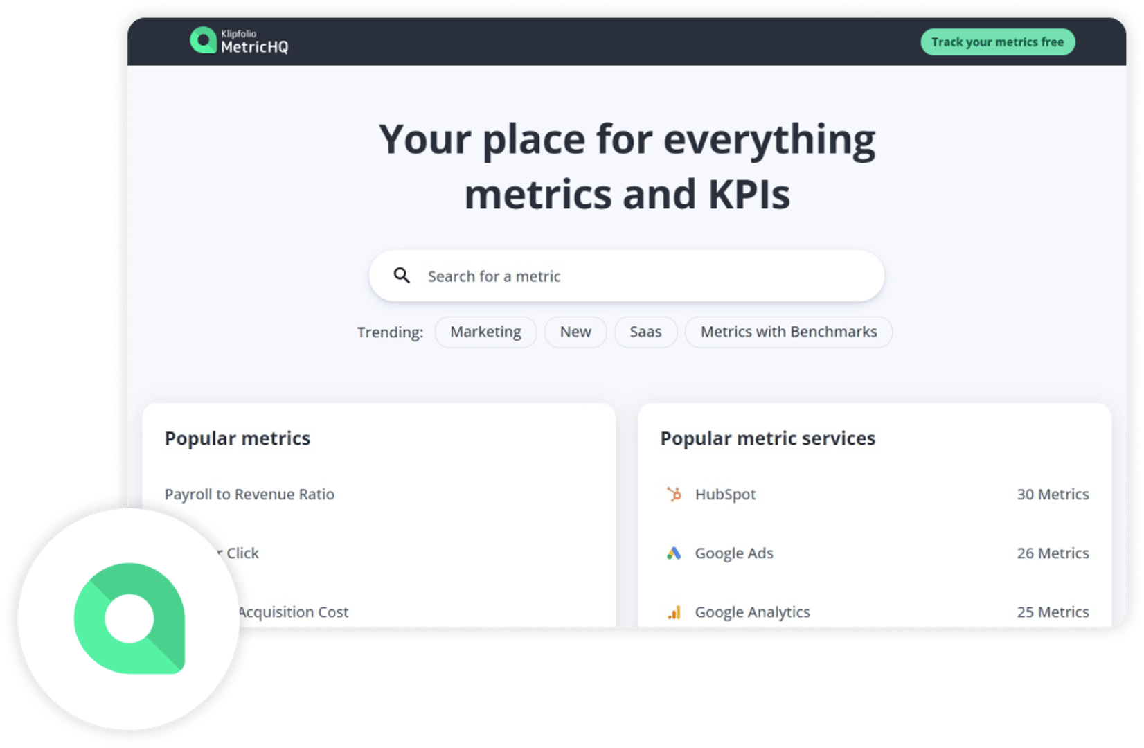 Discover MetricHQ