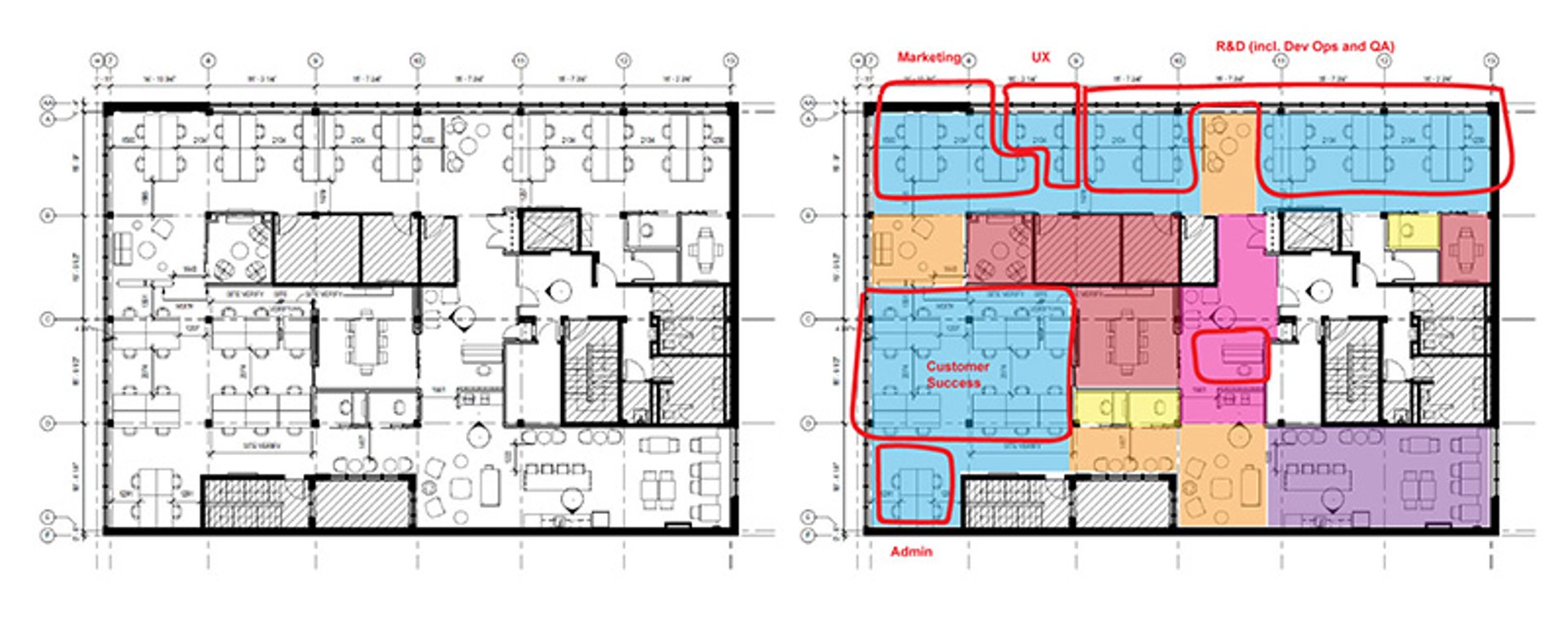 Office Floorplan Areas