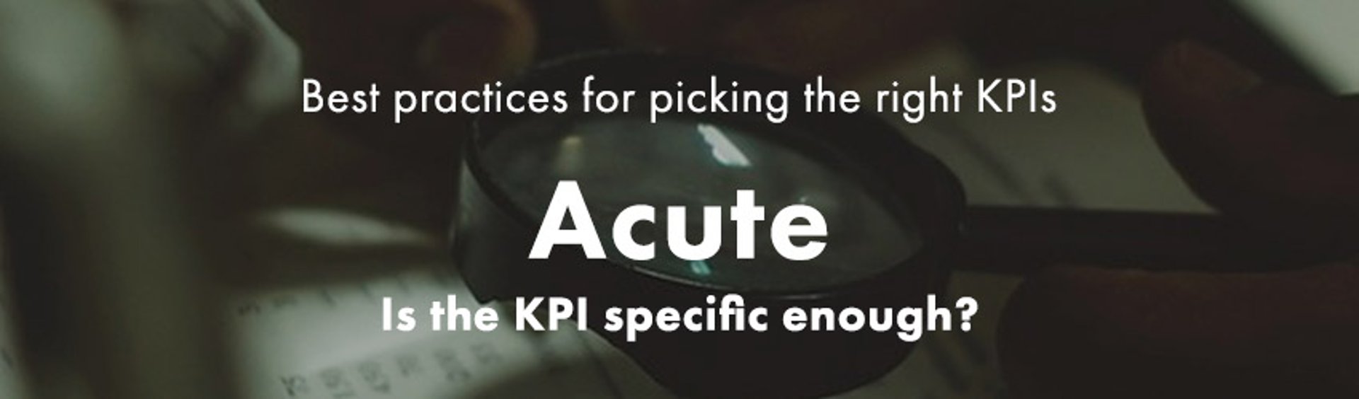 Picking Kpis Best Practices Acute