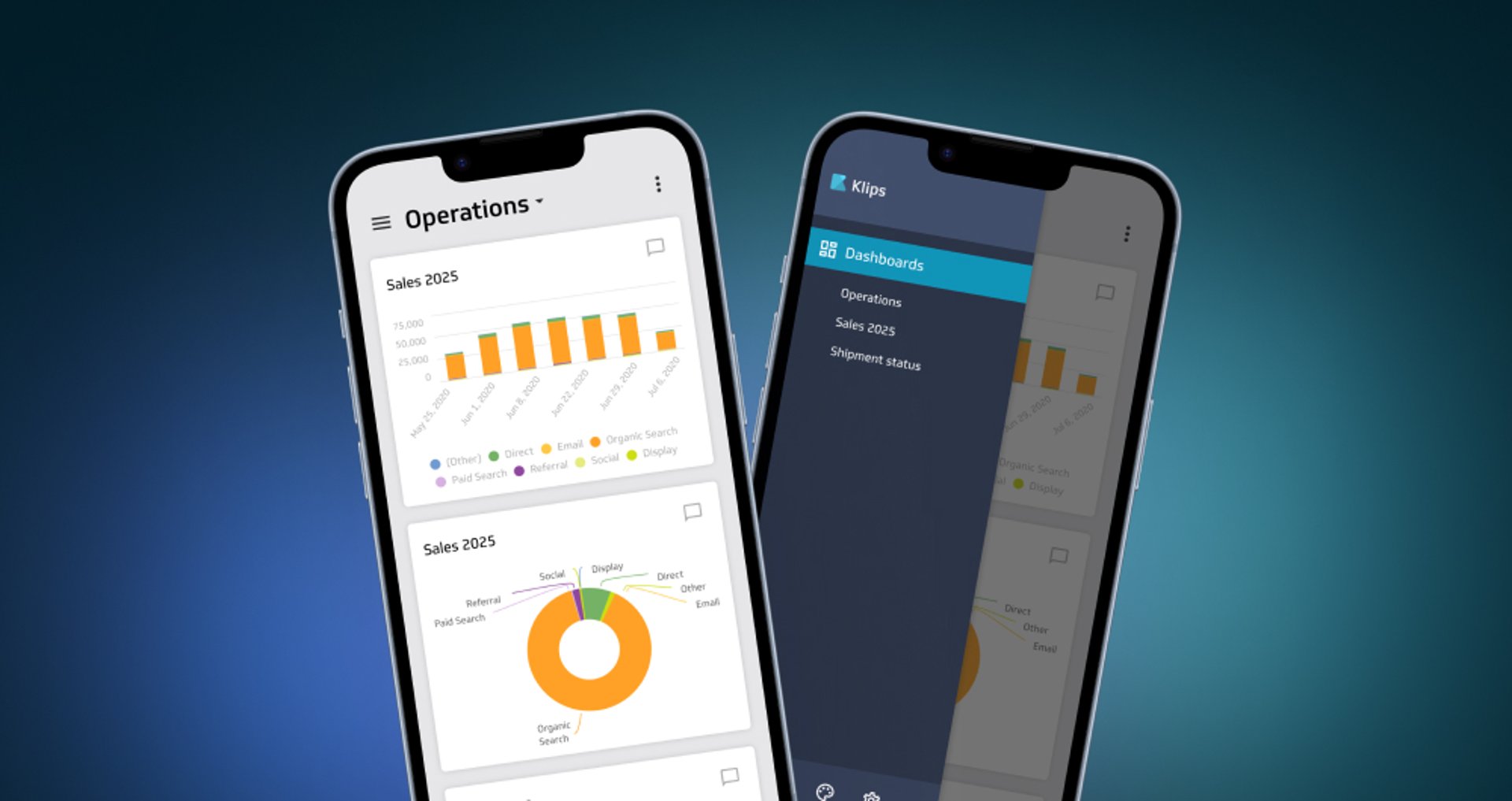 Redesigned mobile experience for Klips!