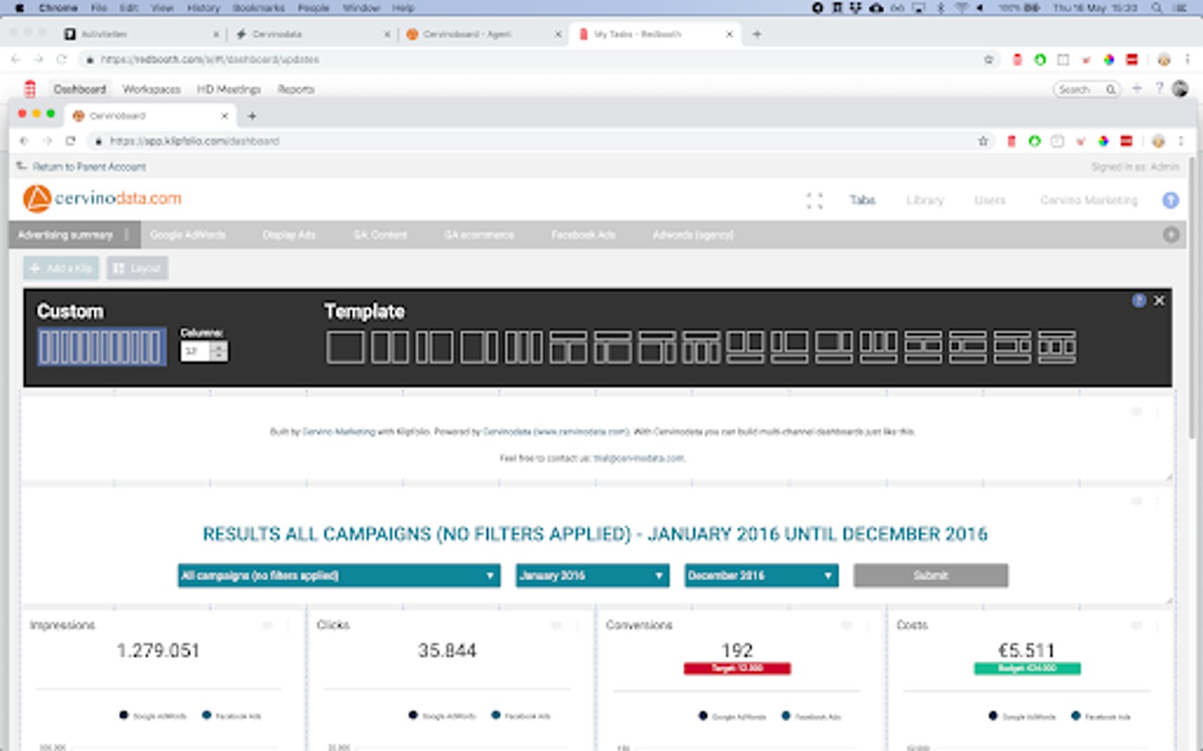 select a connector page