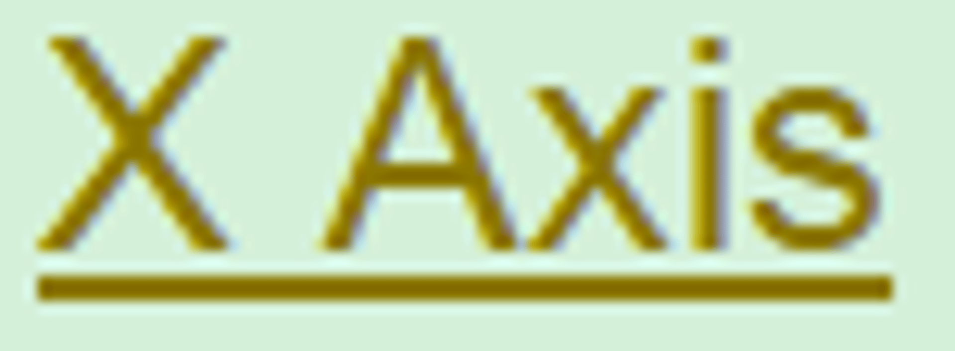 X Axis