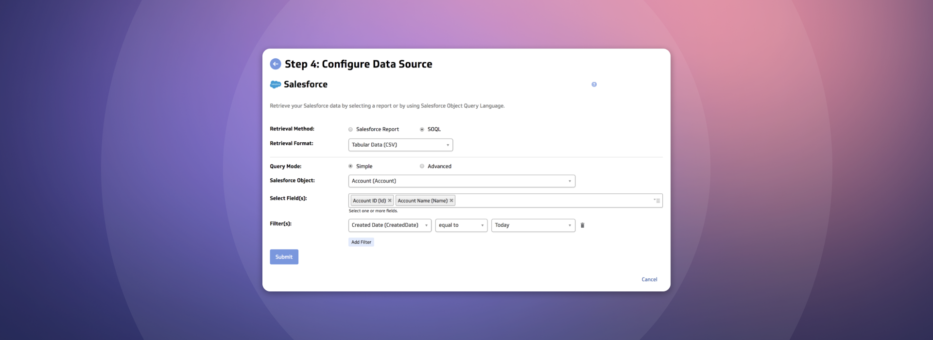 Configure Data Source