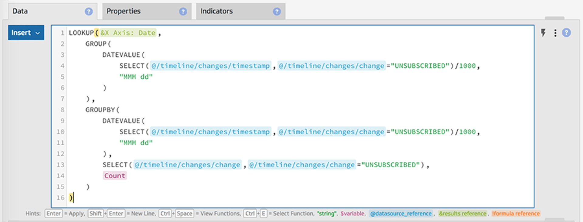 Building A Hubspot Dashboard with Klipfolio Advanced Formula Bar