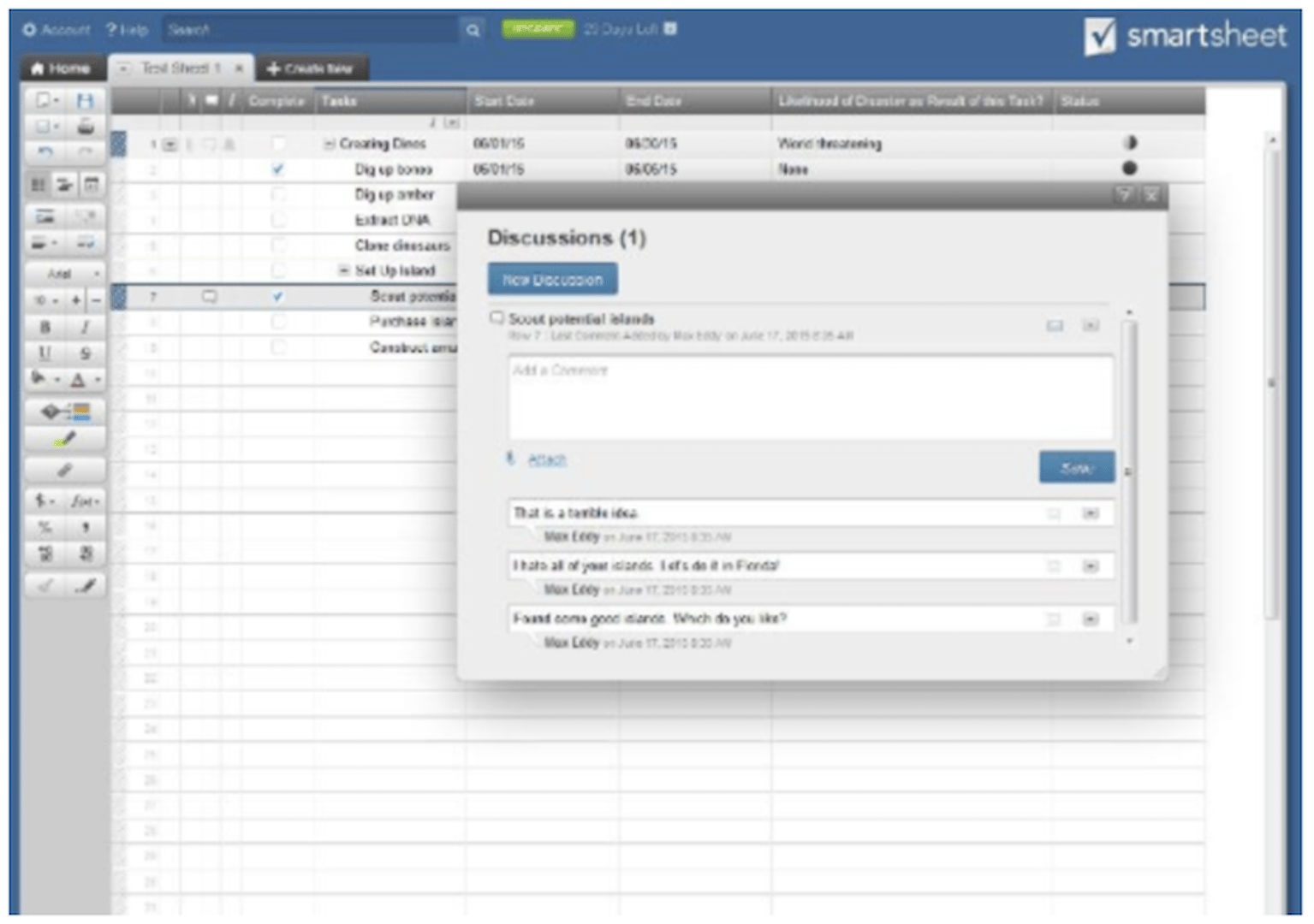 Smartsheet Salesforce Reporting