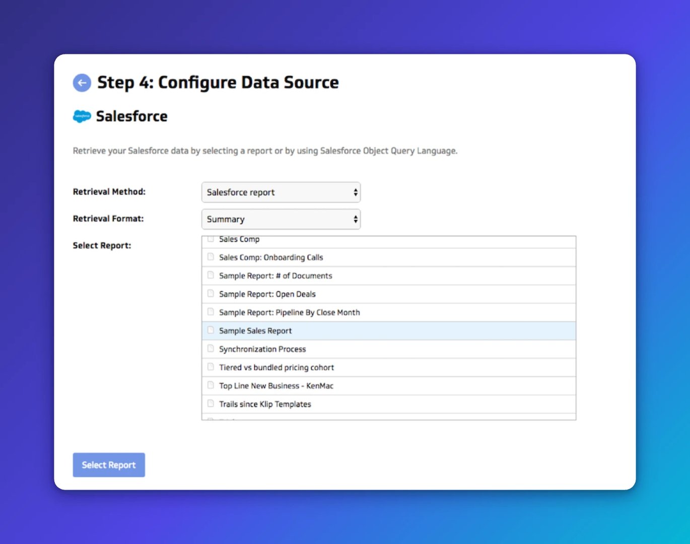 How to create a sales dashboard