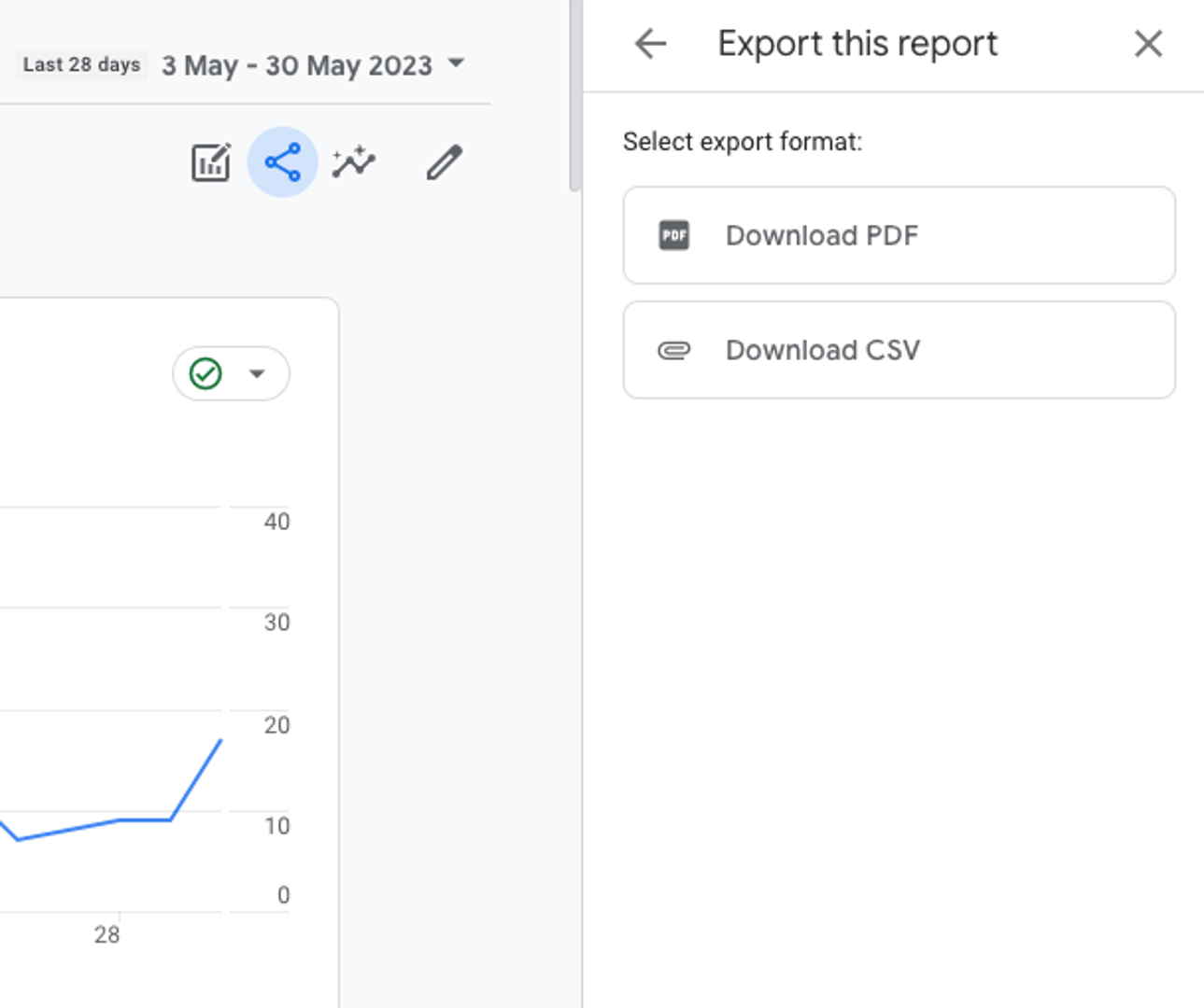 Google Analytics Query Explorer Export Data