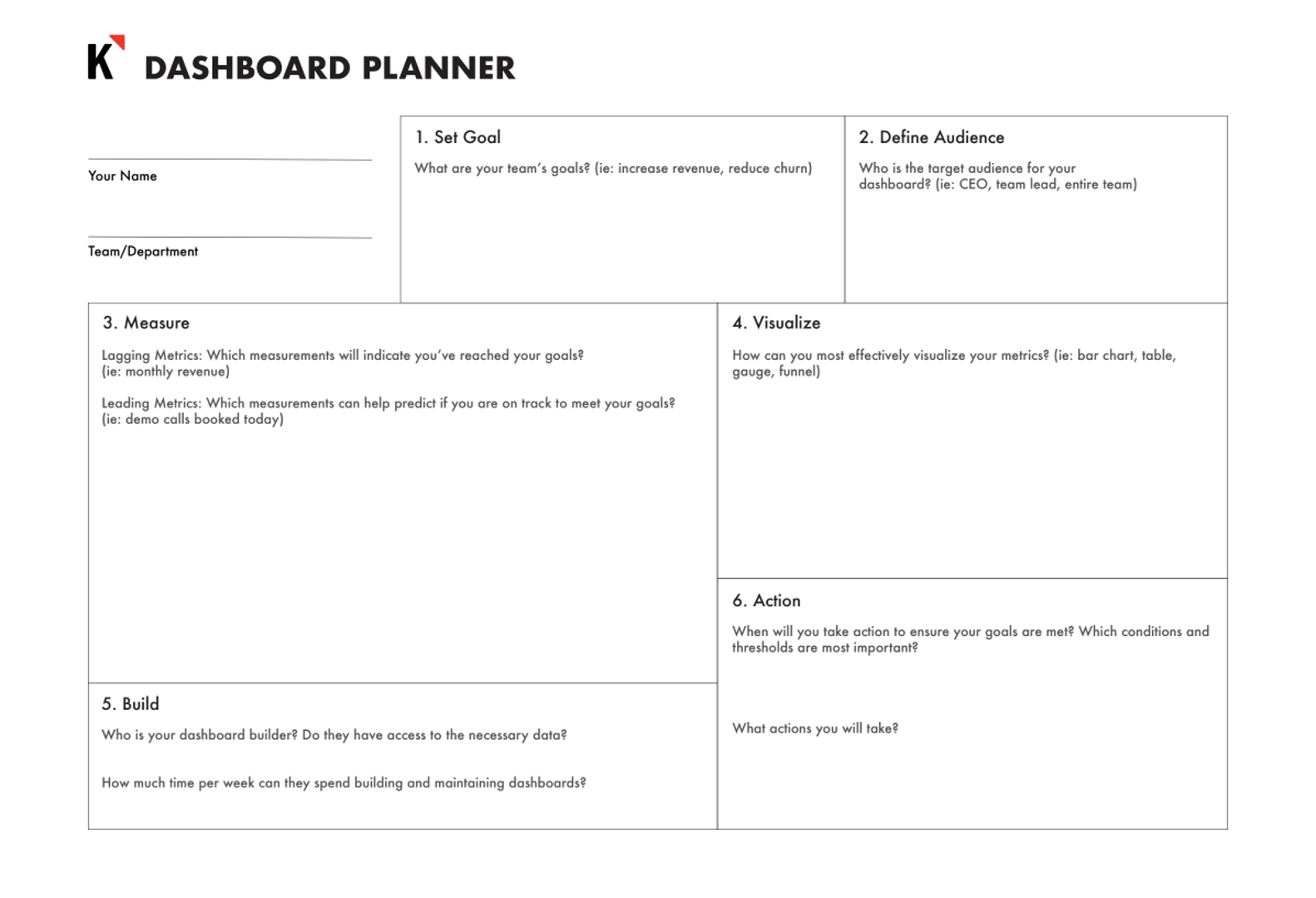Dashboard Planner 0