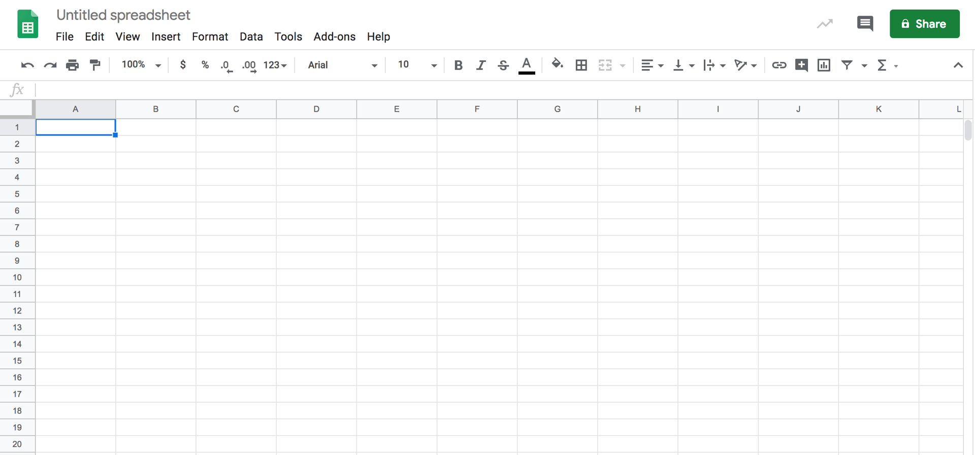 Google Sheets