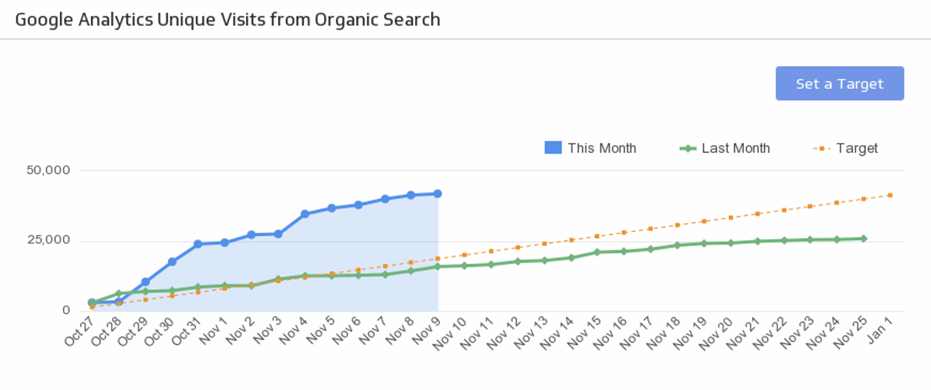 SEO Organic Search Traffic