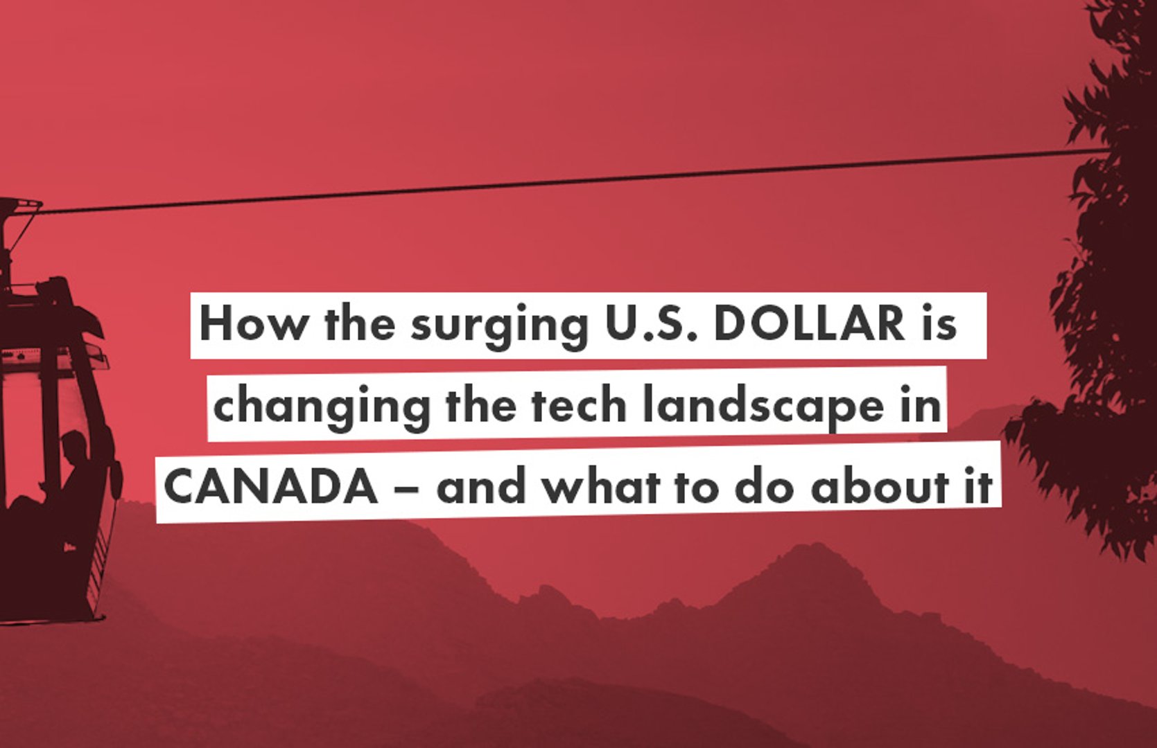 Startup Founder How Surging Us Dollar Is Changing Canadian Tech