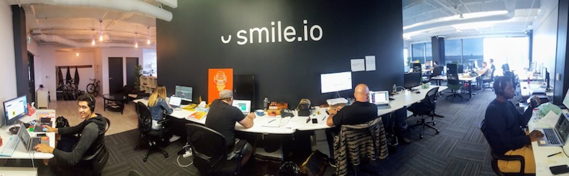 Inside the office of Smile.io