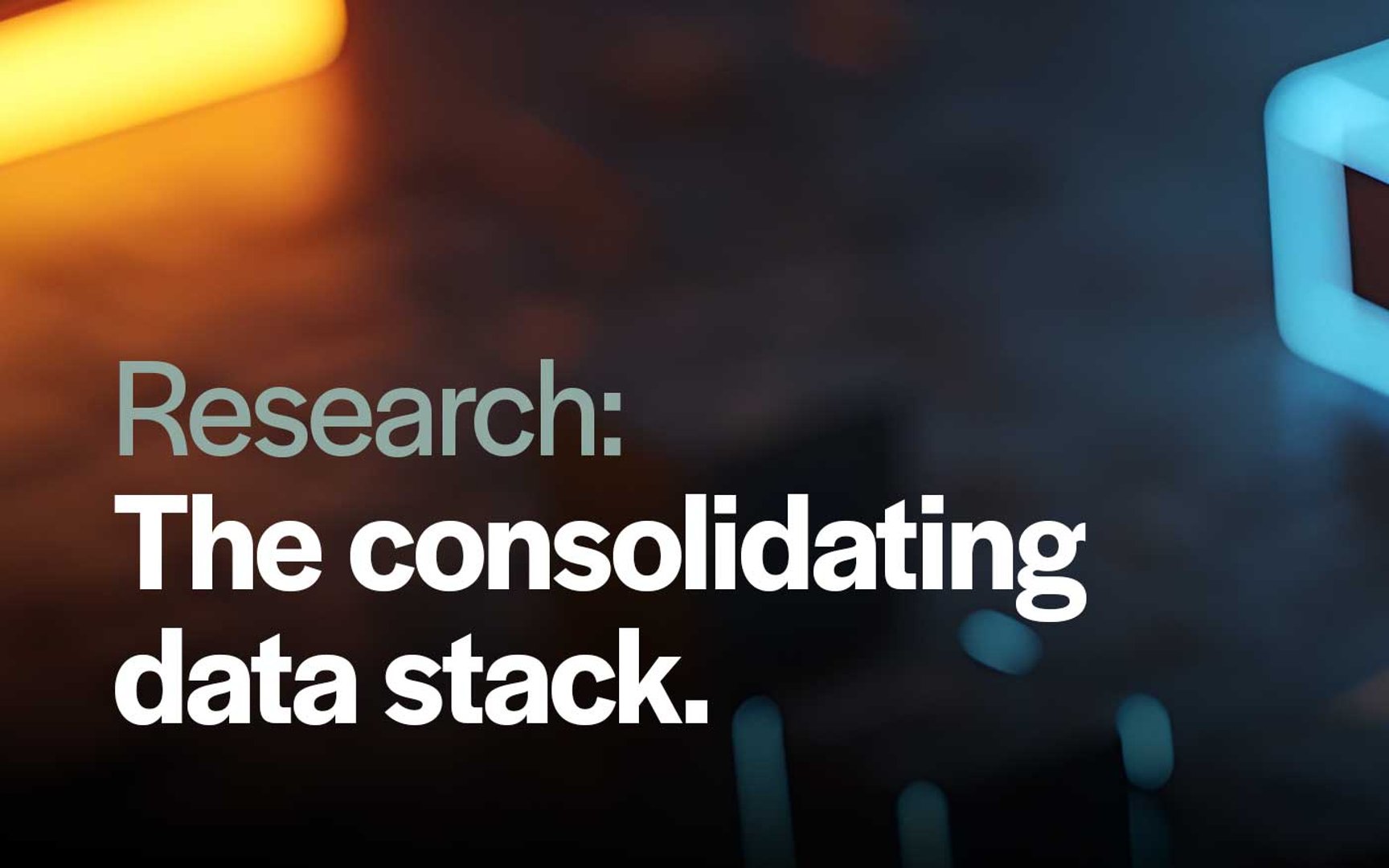 The Consolidating Stack