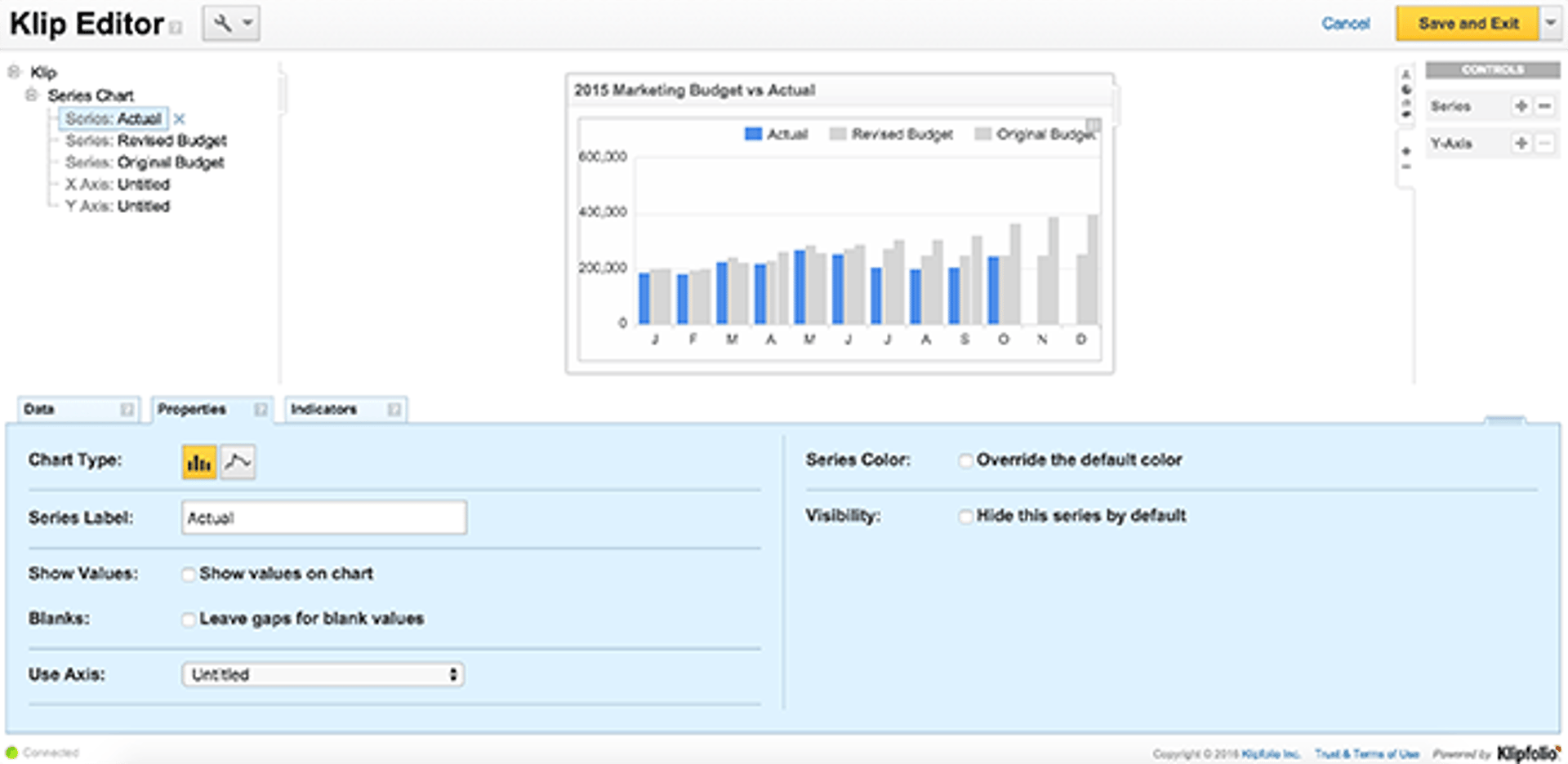 Financial Dashboard | Build Financial Klips