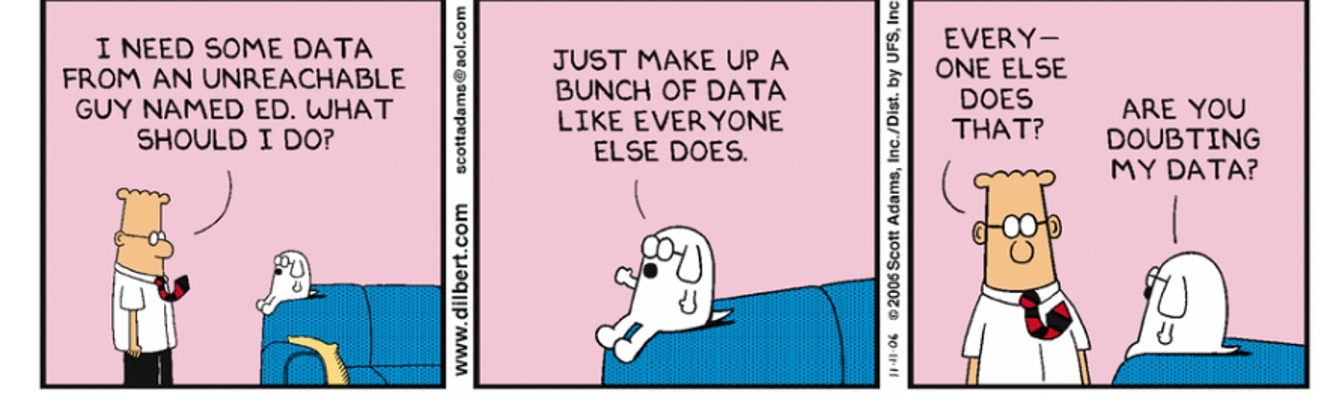 misleading data